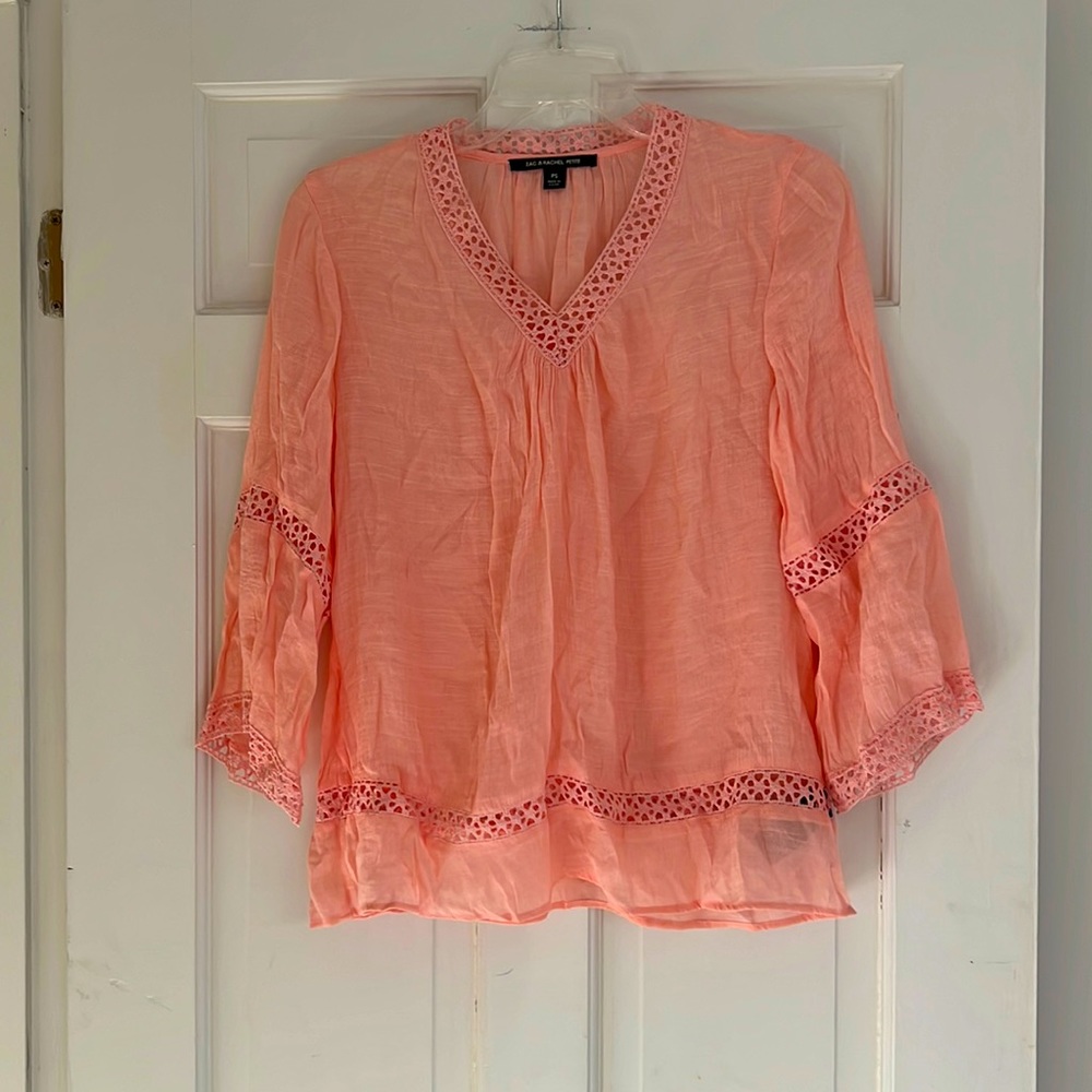 Light Pink Top. Petite Small.